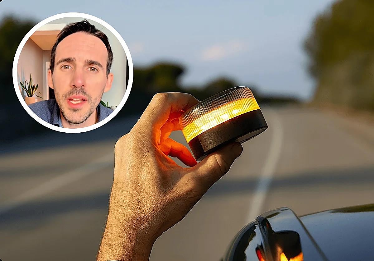 Eduard Blasi, abogado, sobre si la DGT puede controlar nuestros movimientos con la baliza V16: «Te voy a contar algo importante»