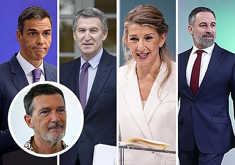Preguntan a Antonio Banderas a qué partido votó en las últimas elecciones y esta es su respuesta