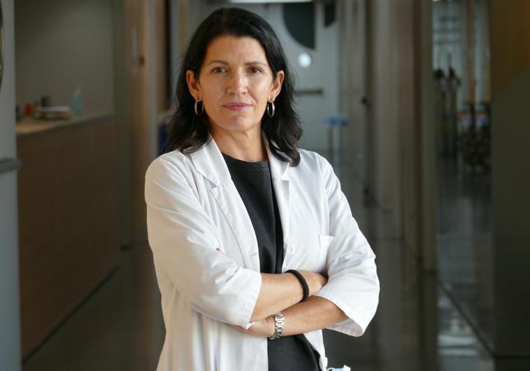 Lucía González-Cortijo, jefe del Servicio de Oncología Médica del Hospital Universitario Quironsalud, Madrid