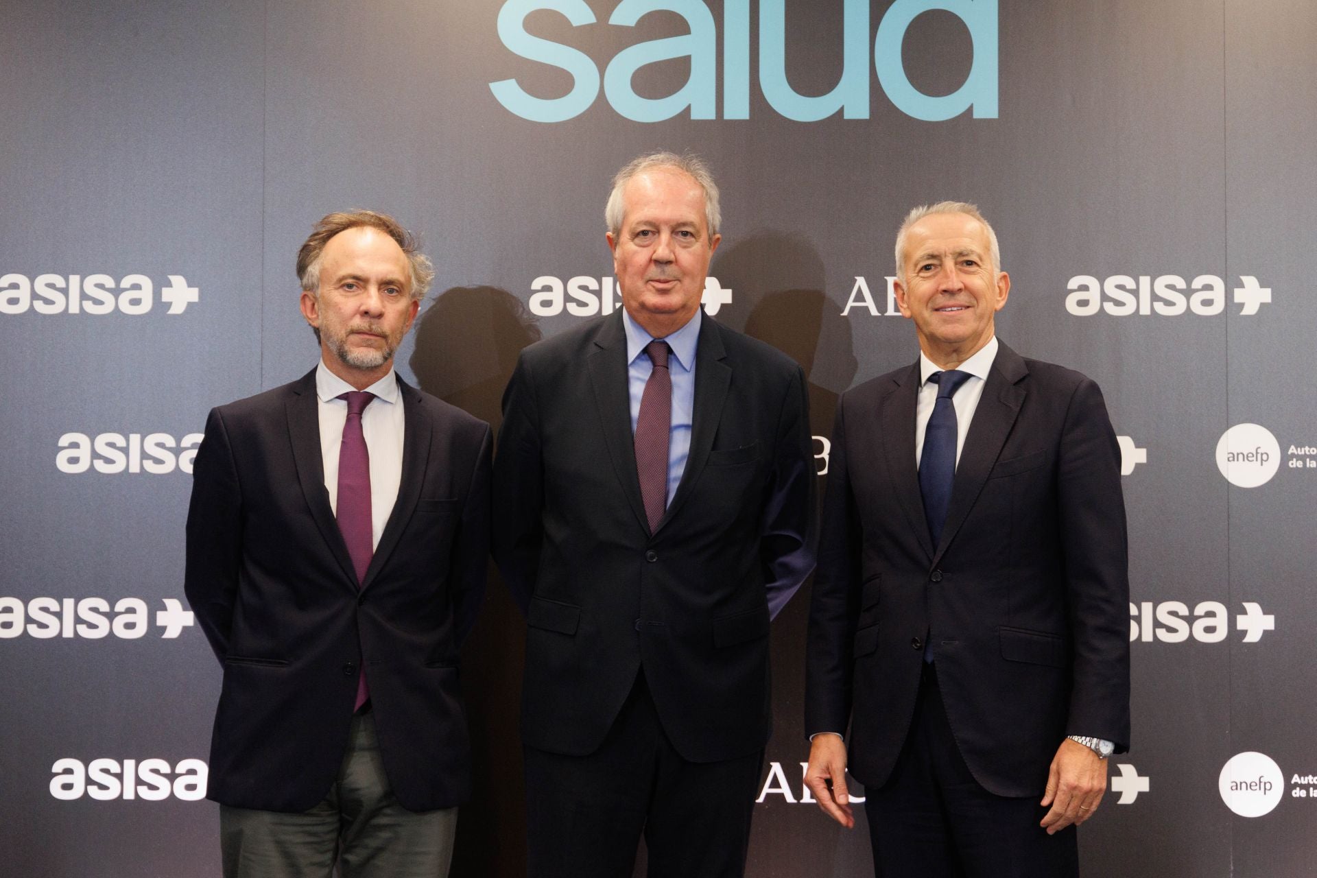 Izq. a Dcha. Carlos Eiroa, Luis Mayero y Jaime Ortiz Olmeda