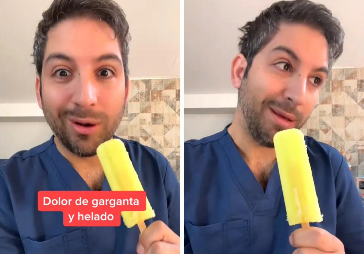 Un farmacéutico aclara si un helado es bueno para combatir el dolor de garganta: «Si te duele...»