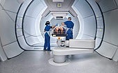 Un paciente se somete. una prueba de detección de cáncer