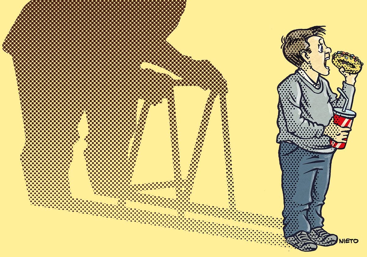 Casi la mitad de la ingesta de los niños son ultraprocesados