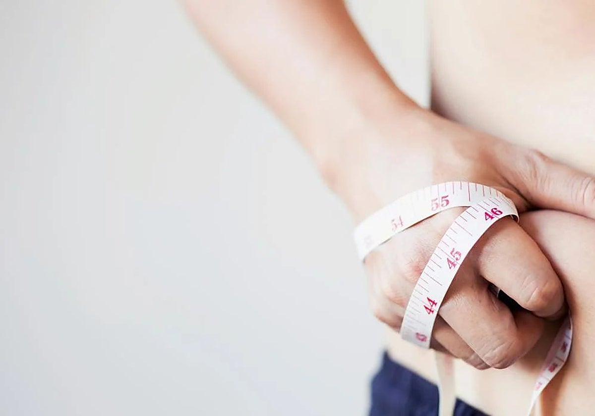 Persona que padece obesidad