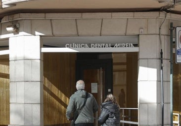 Fachada de la clínica dental de Alcira donde ocurrieron los hechos