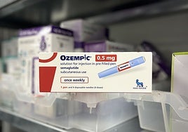 Caja del medicamento ozempic
