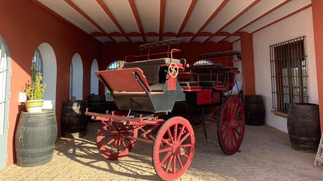 Carruajes de esta finca en Dos Hermanas