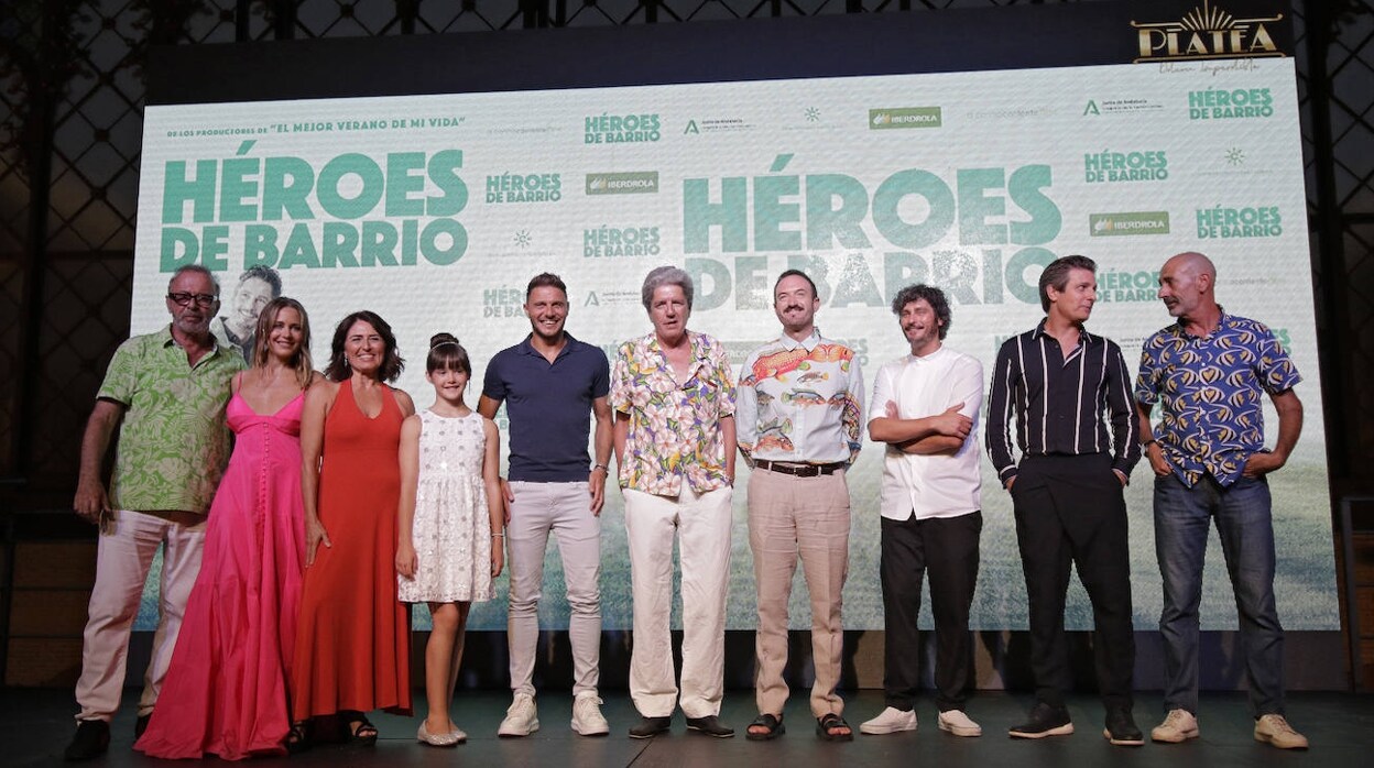 Sevilla acoge el preestreno de 'Héroes de Barrio'