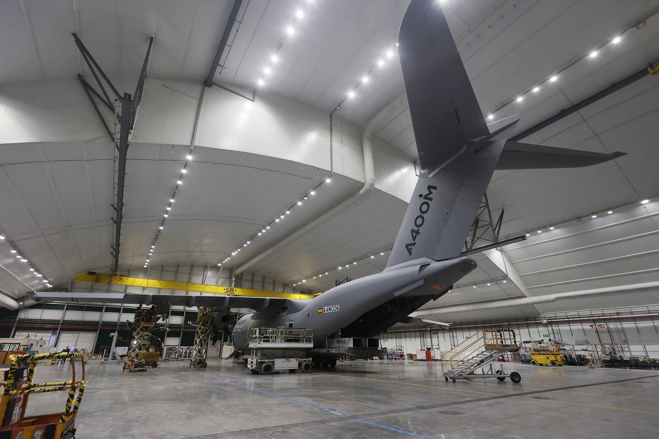 Presentación de kit de extinción de incendios acoplado al A400M