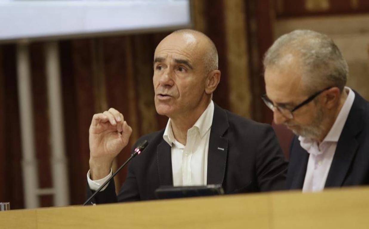 El alcalde de Sevilla, Antonio Muñoz, en el debate sobre el estado de la ciudad