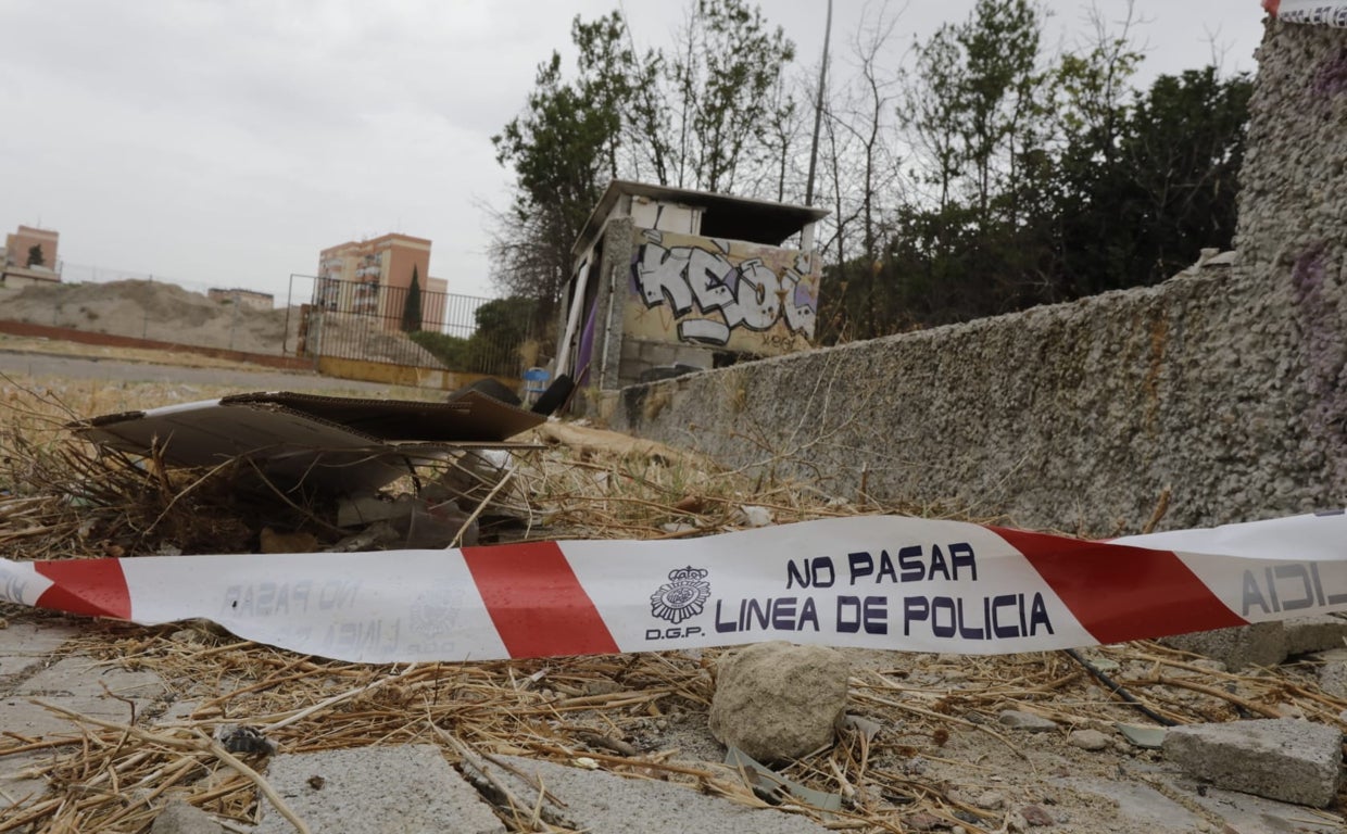Solar donde han aparecido los cuerpos