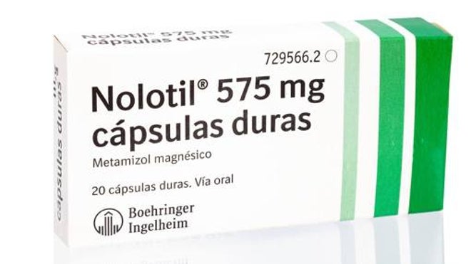 Estos son los efectos secundarios del Nolotil, el fármaco más vendido en España