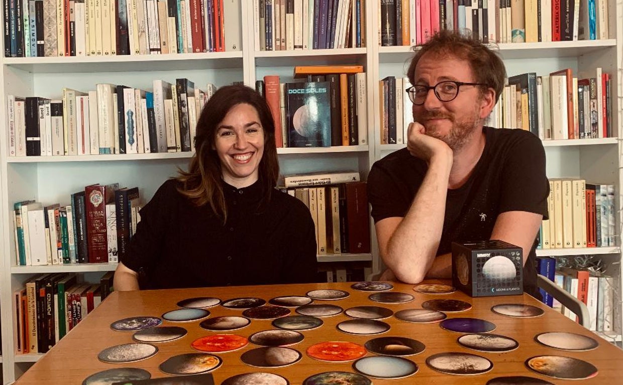 Amaya García y Alberto Mínguez, autores de 'Encélado'