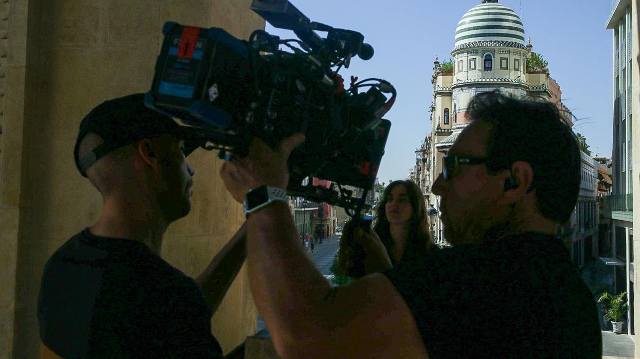 Sevilla, un plató de cine que ya ha acogido 146 rodajes y batirá el récord de años anteriores