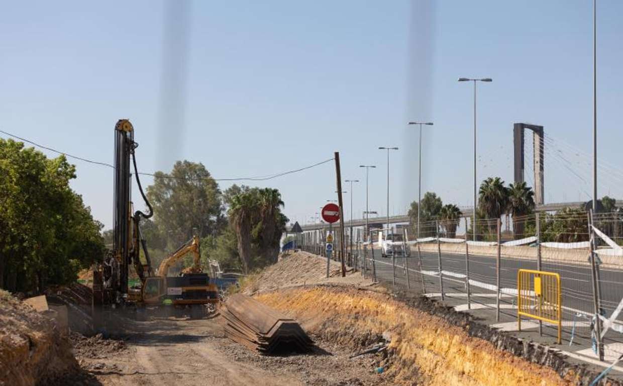 El inicio de las obras en la avenida de Las Razas