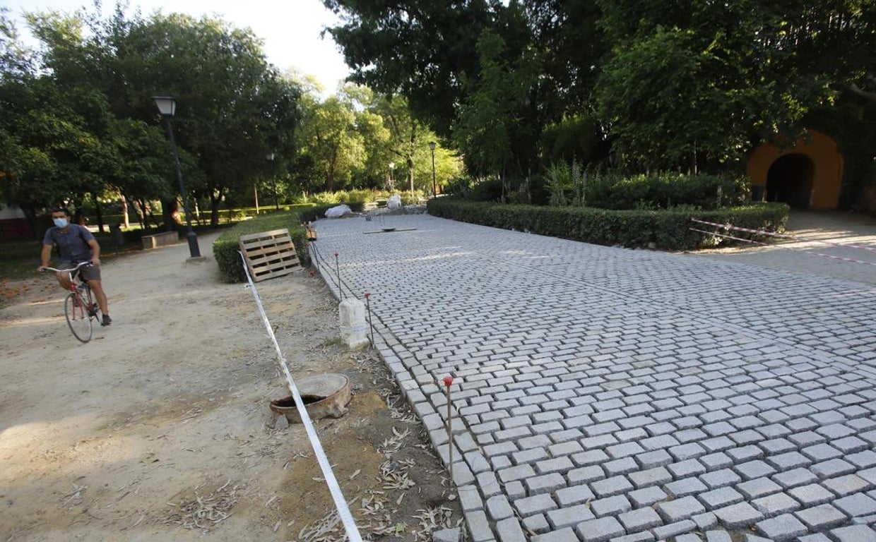 Anteriores actuaciones sobre las avenidas del parque de María Luisa