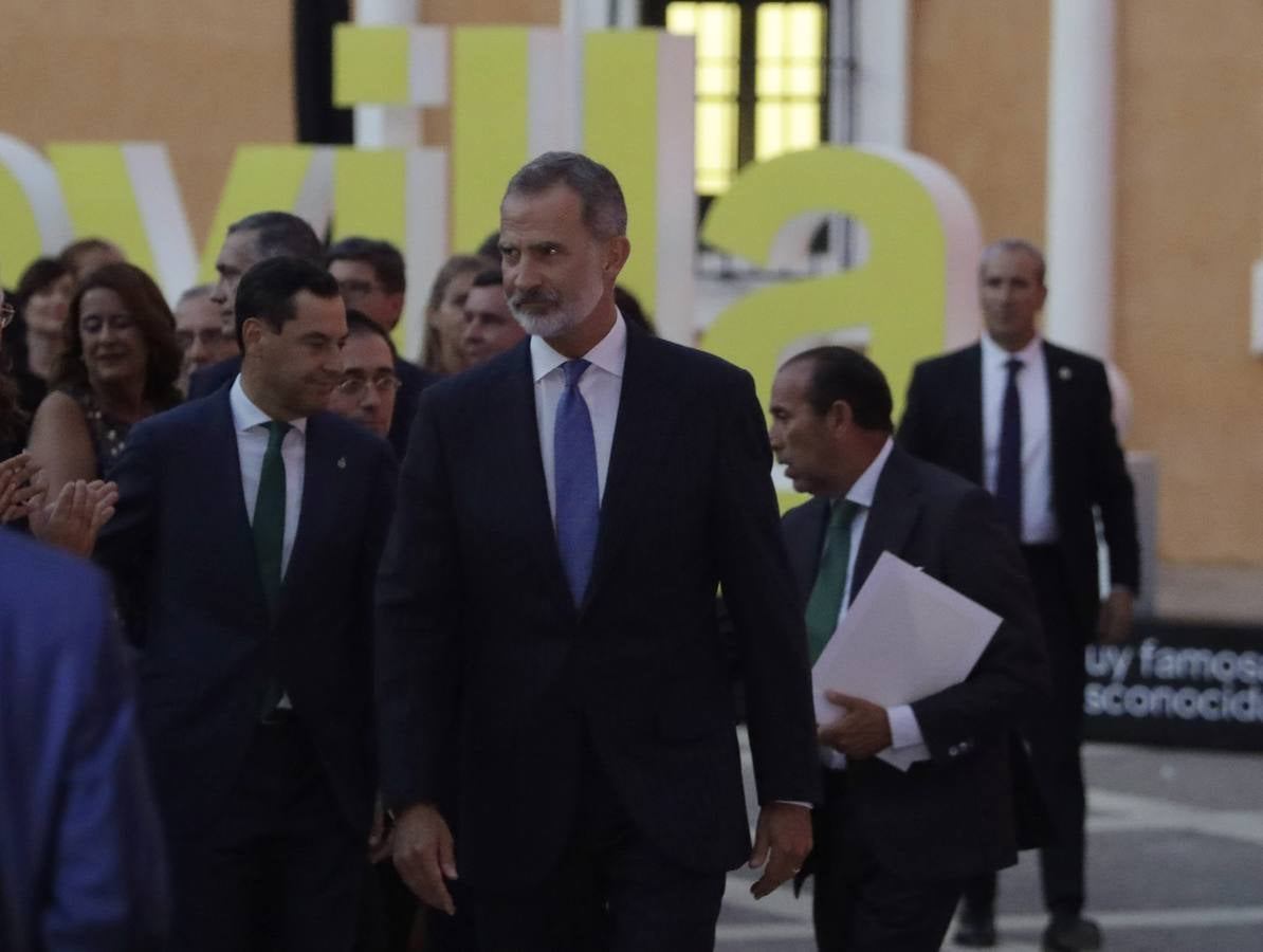 El Rey Felipe VI preside los actos de clausura del V Centenario de la I Vuelta al Mundo en el Real Alcázar de Sevilla