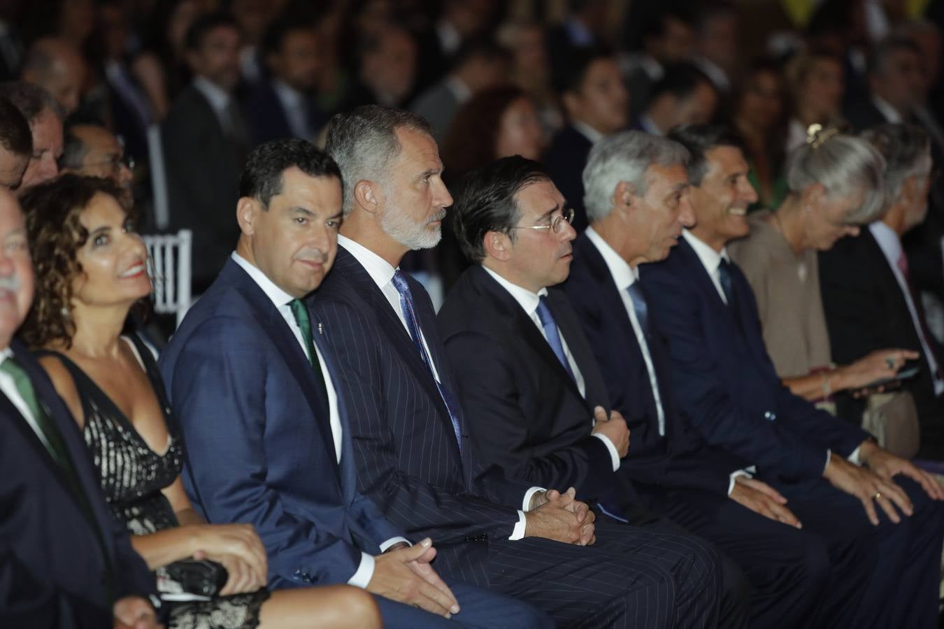 El Rey Felipe VI preside los actos de clausura del V Centenario de la I Vuelta al Mundo en el Real Alcázar de Sevilla