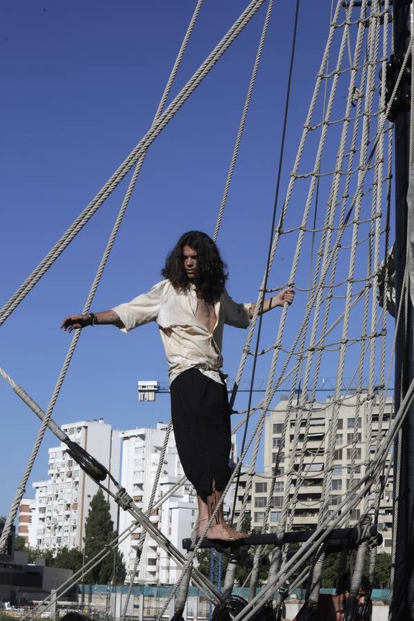 La nao Victoria vuelve a Sevilla cinco siglos después