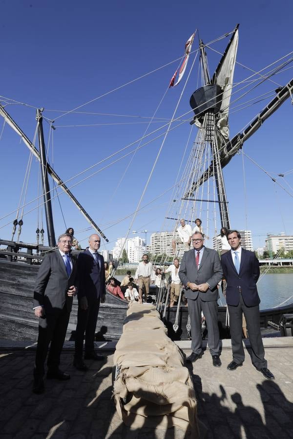 La nao Victoria vuelve a Sevilla cinco siglos después