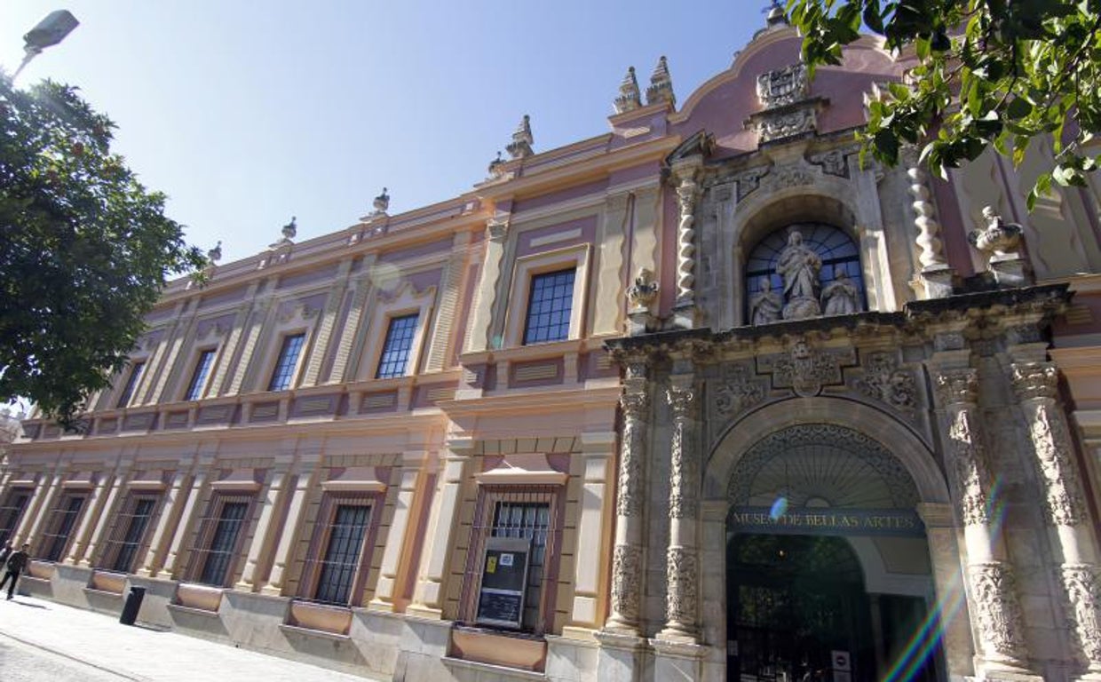Fachade del Museo de Bellas Artes de Sevilla
