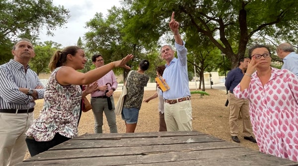 José Luis Sanz proyecta una reforma integral del parque del Turruñuelo en Triana