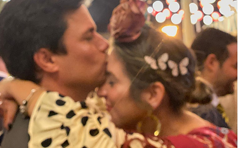 Imagen - Carlos y Rocío en la Feria de Sevilla