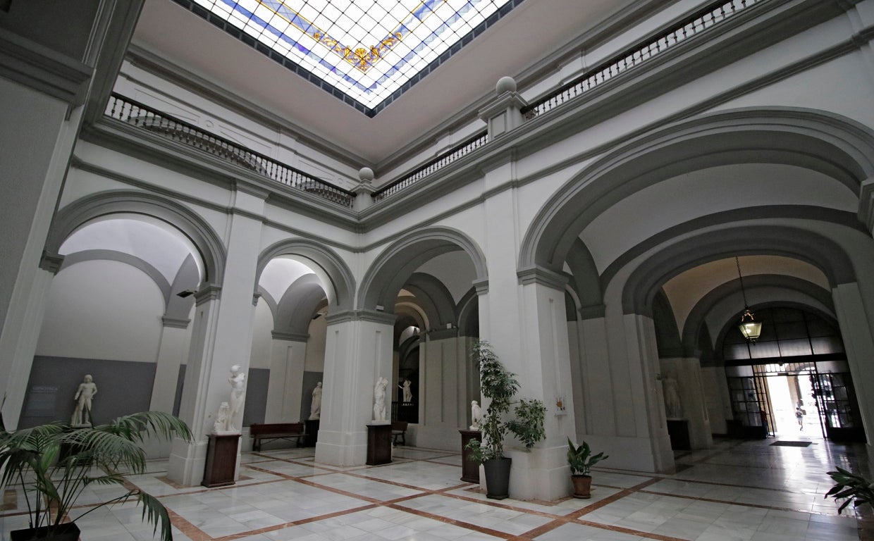 Interior de la antigua Fábrica de Tabacos