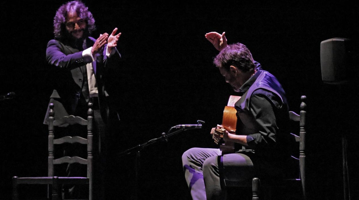 En imágenes, Antonio Reyes y Dani de Morón en el Cartuja Center