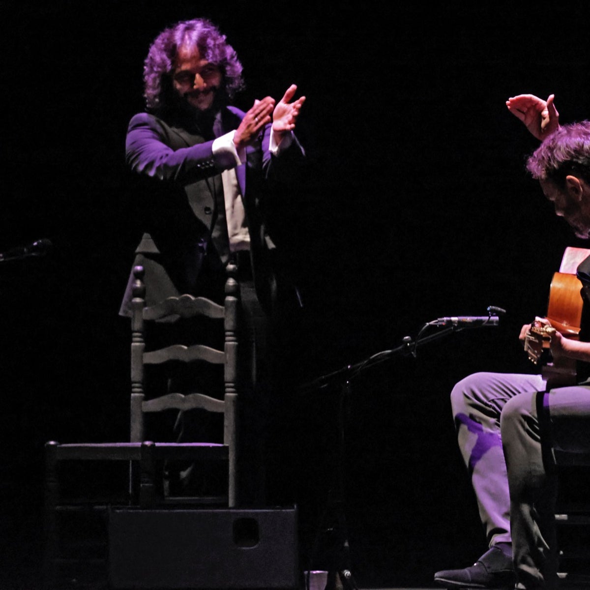 Antonio Reyes y Dani de Morón: hay cante en La Bienal