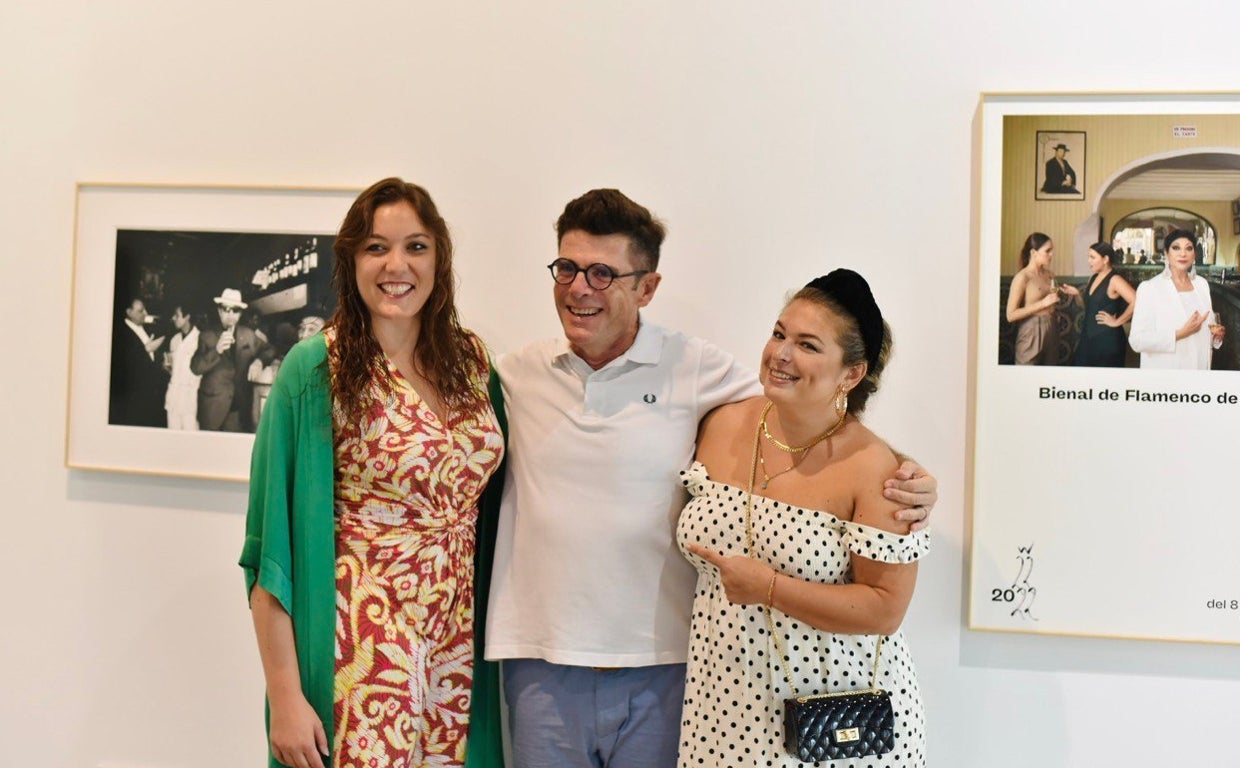 Marín Marín, Chema Blanco y Pastora Galván en la presentación de 'Sinda'