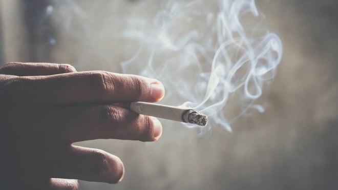 El tabaco aumenta el riesgo de sufrir cáncer de pulmón