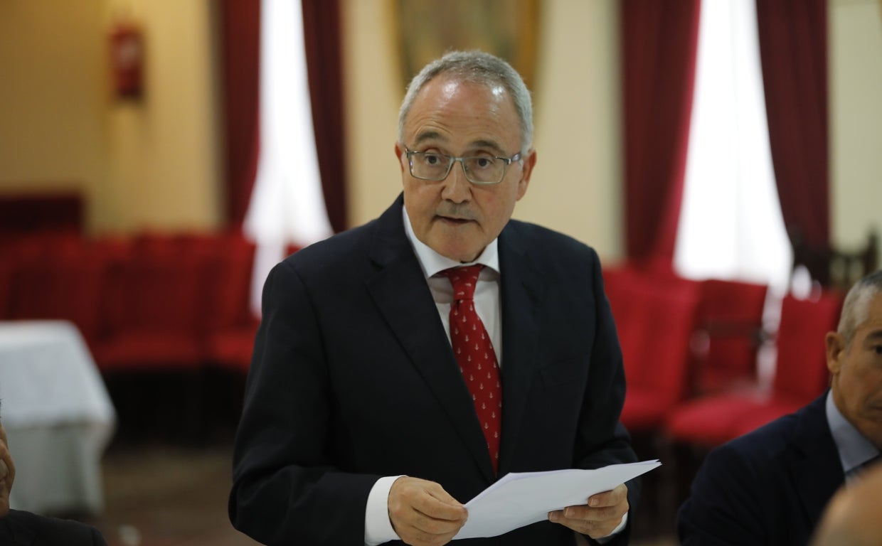 El juez decano de Sevilla, Francisco Guerrero