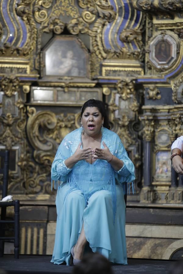 Actuación de 'La Macanita' en la iglesia de San Luis de los Franceses