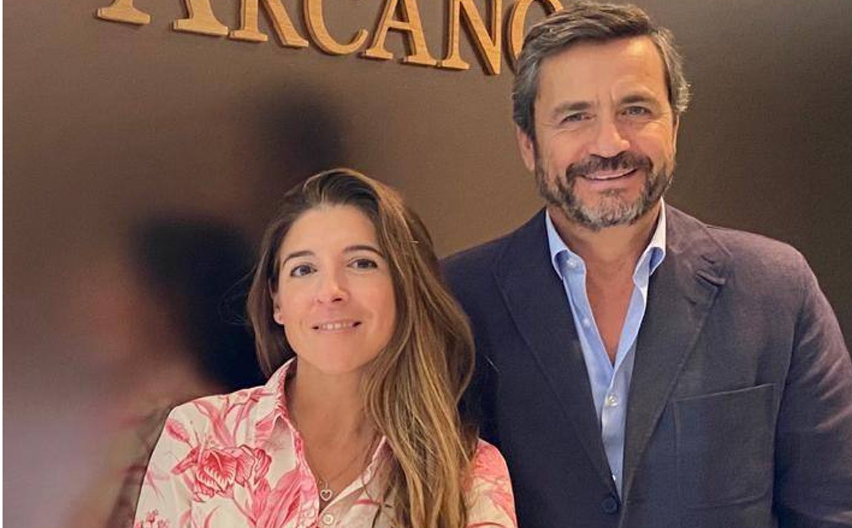 Cristina Reina, responsable del Fondo BEI, y Eduardo Fernández-Cuesta, socio de Arcano Real Estate