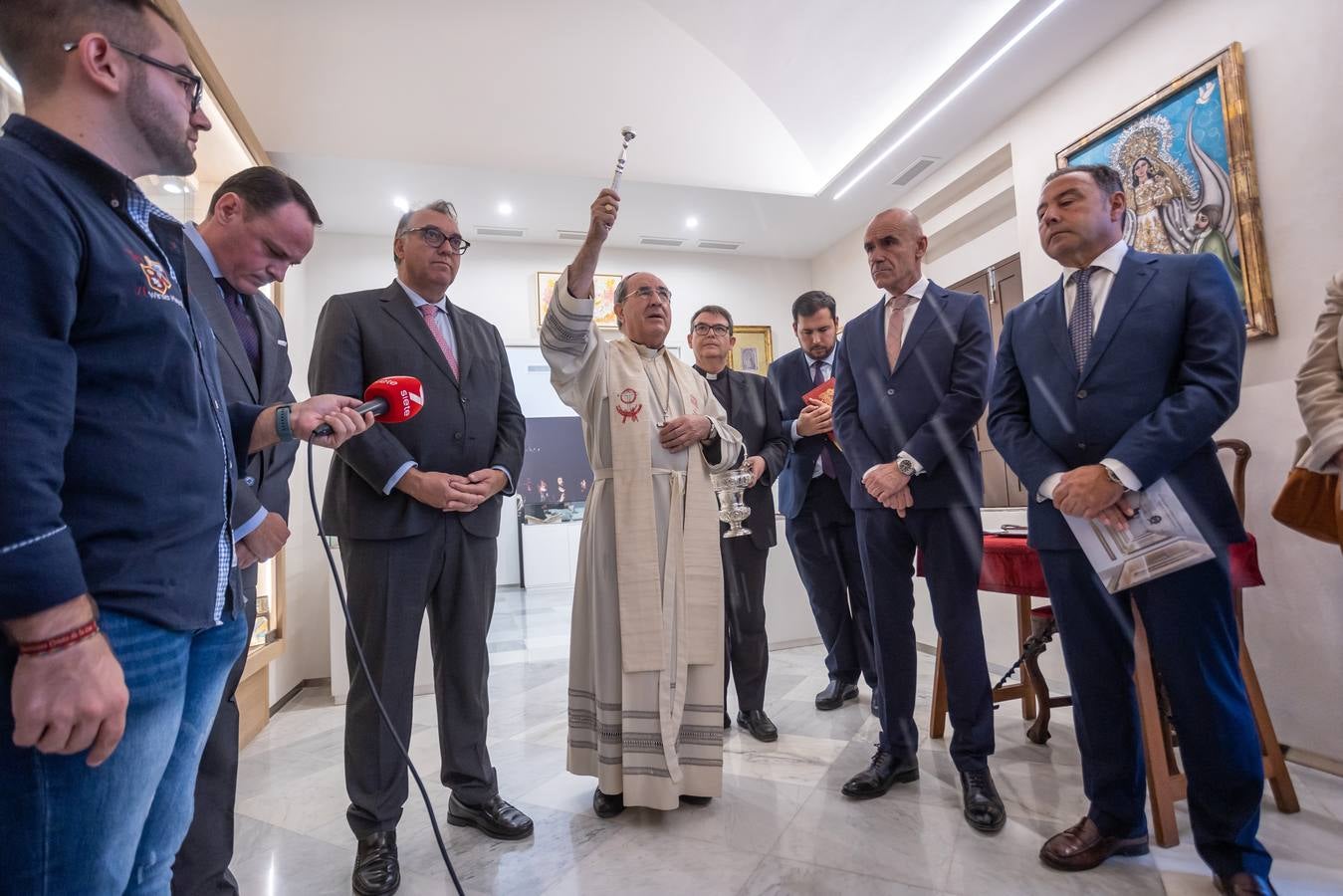 Nueva sala expositiva de la iglesia de Santa María la Blanca de Sevilla, recién inaugurada 