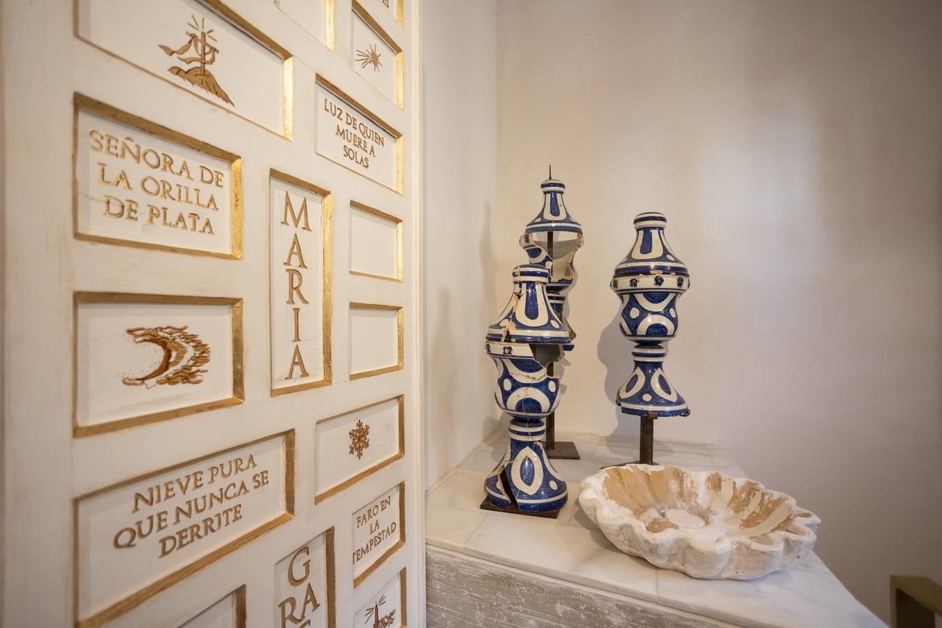 Nueva sala expositiva de la iglesia de Santa María la Blanca de Sevilla, recién inaugurada 