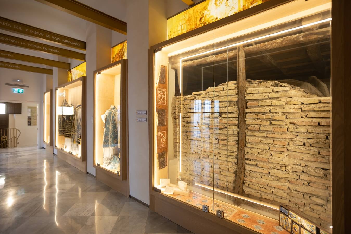 Nueva sala expositiva de la iglesia de Santa María la Blanca de Sevilla, recién inaugurada 
