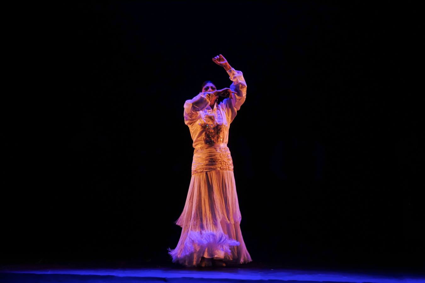 Un momento del espectáculo de Manuela Carrasco en el Teatro de la Maestranza