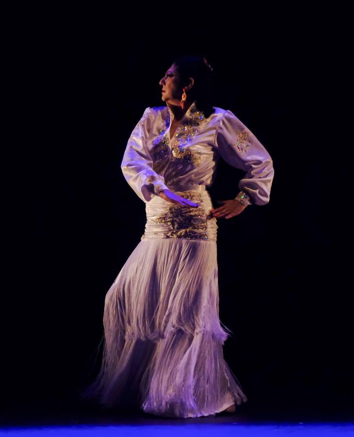 Un momento del espectáculo de Manuela Carrasco en el Teatro de la Maestranza