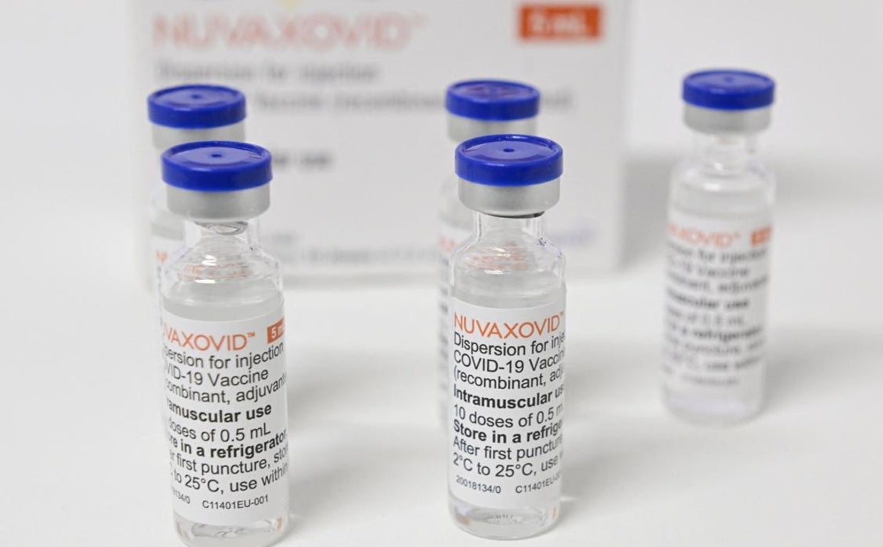 Viales de Nuvaxovid, la vacuna contra el Covid de Novavax