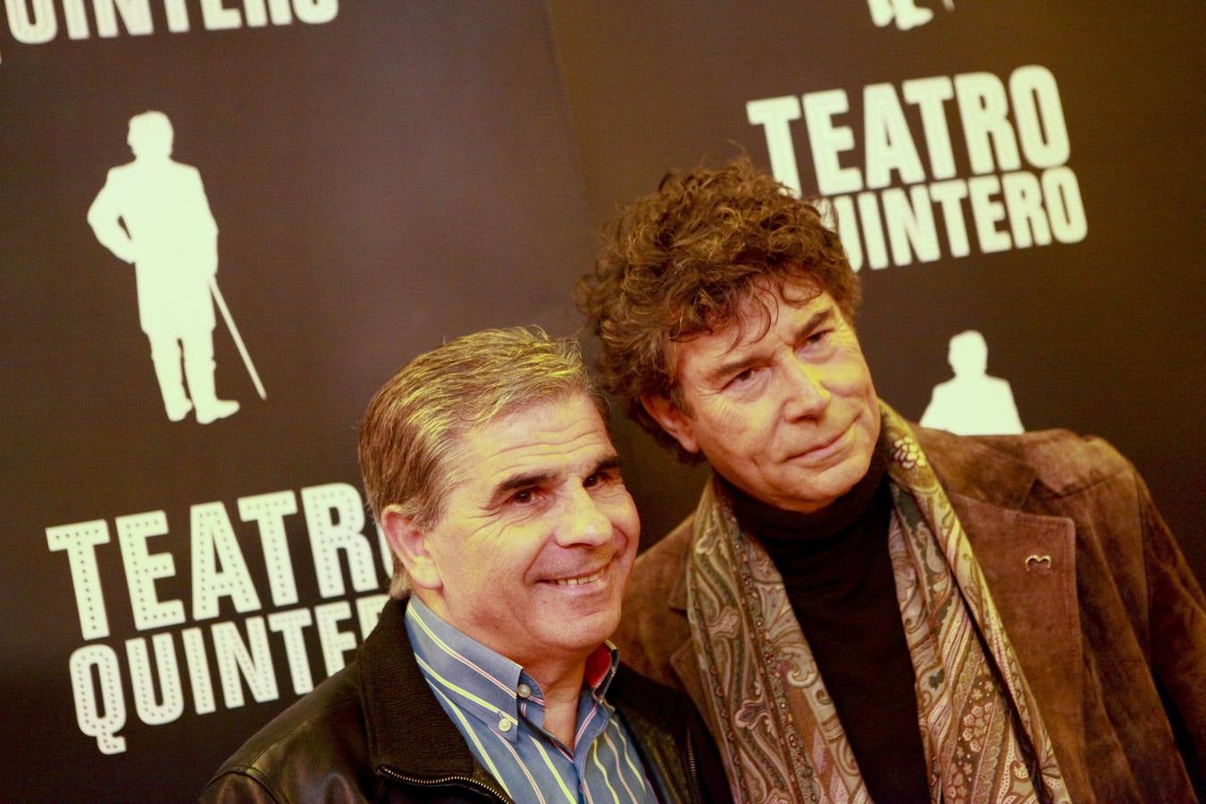 Junto con el periodista Pedro Ruiz