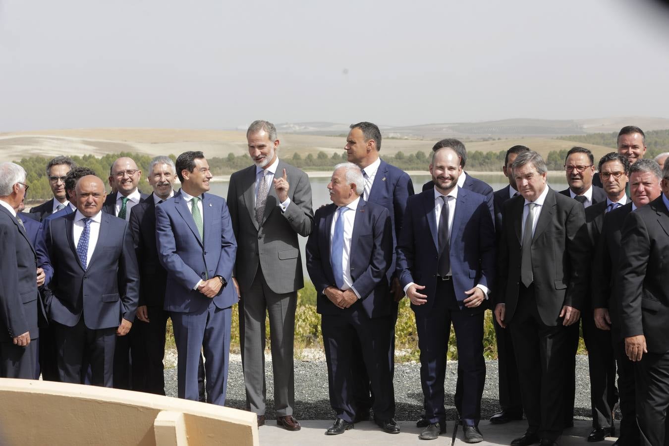 Los regantes se reunieron con el Rey en Lebrija
