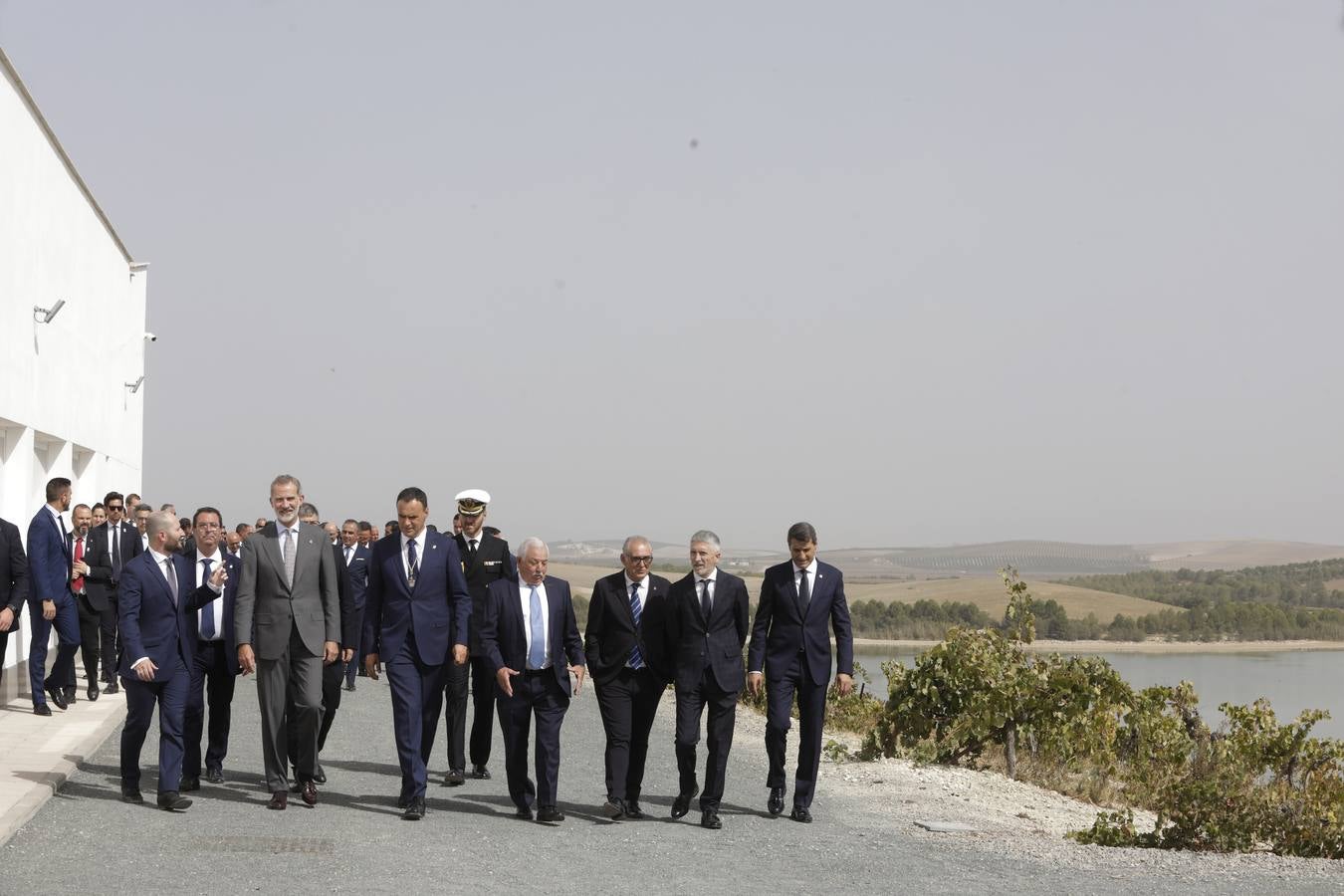 Los regantes se reunieron con el Rey en Lebrija