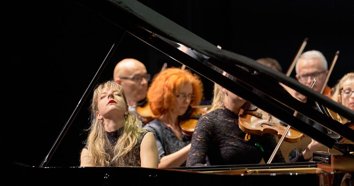 Lisa de la Salle ha hecho un sobreesfuerzo interpretando estos cinco conciertos en cuatro días