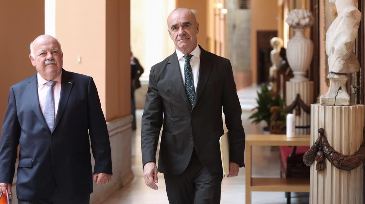 El alcalde de Sevilla pide al presidente del Parlamento de Andalucía más atención a los ayuntamientos