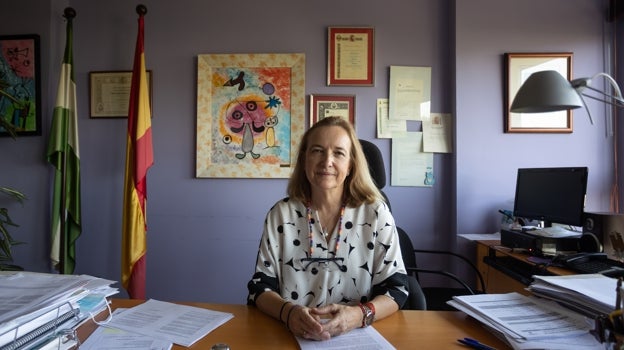 La fiscal Marta Valcarce en su despacho