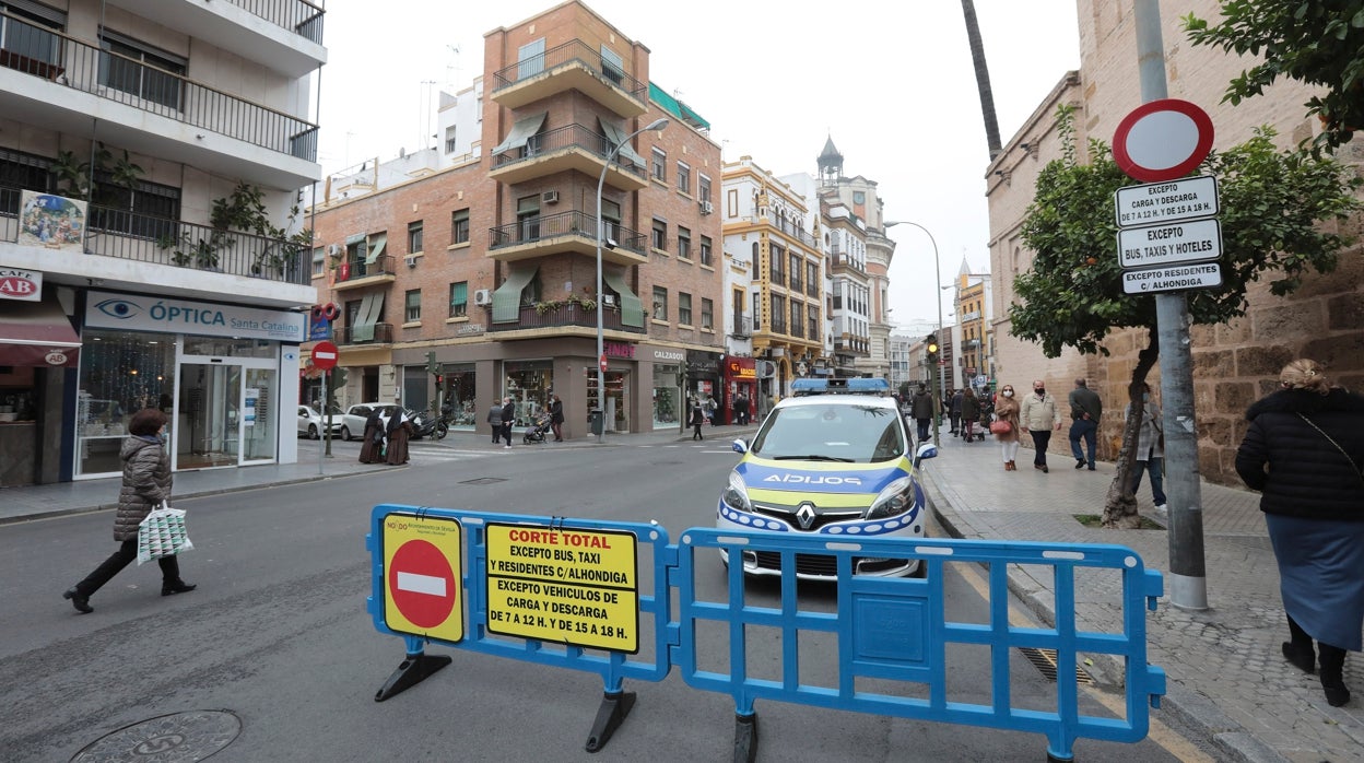 Los comerciantes respaldan «con matices» la peatonalización del Centro de Sevilla