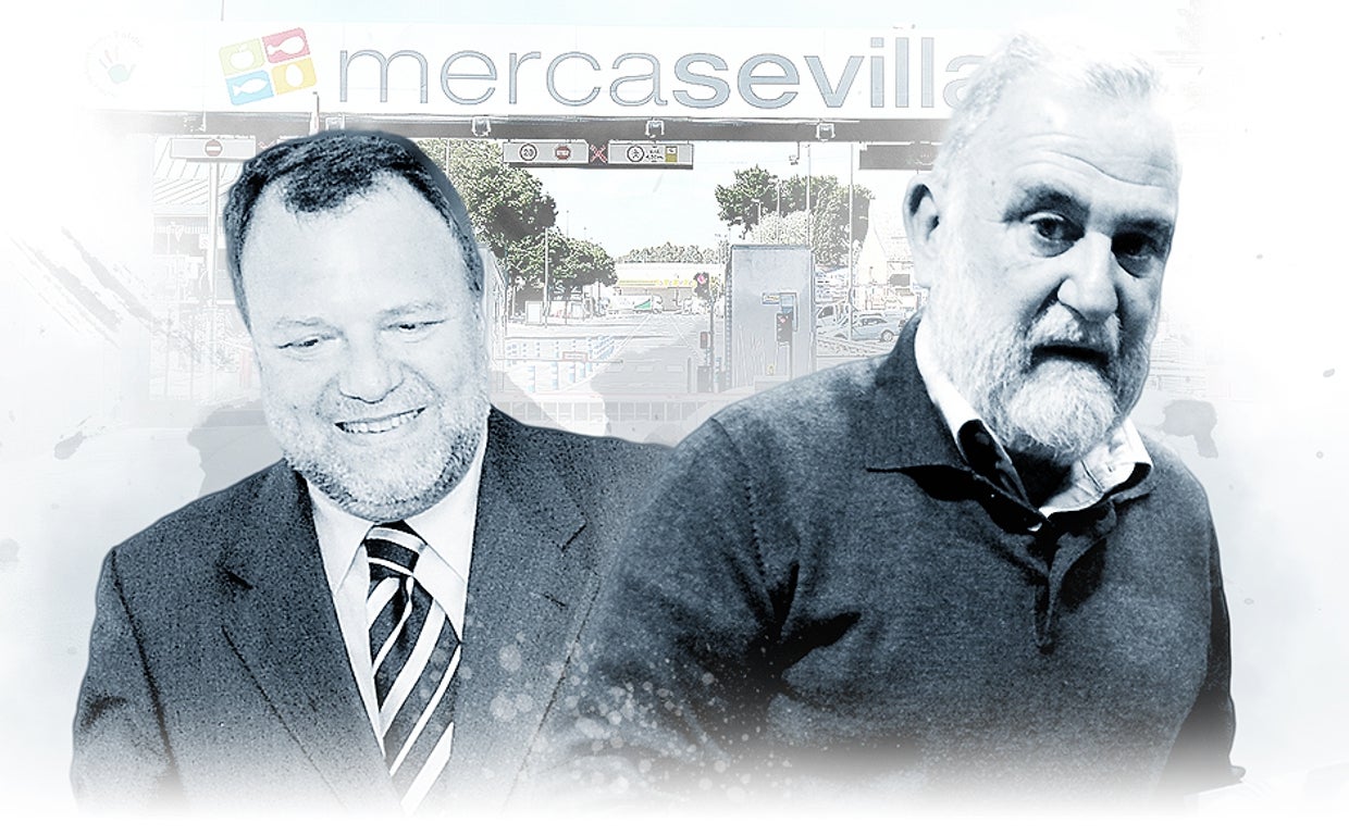 Alfredo Sánchez Monteseirín (izq.) fue alcalde de Sevilla y Antonio Rodrigo Torrijos teniente de alcalde