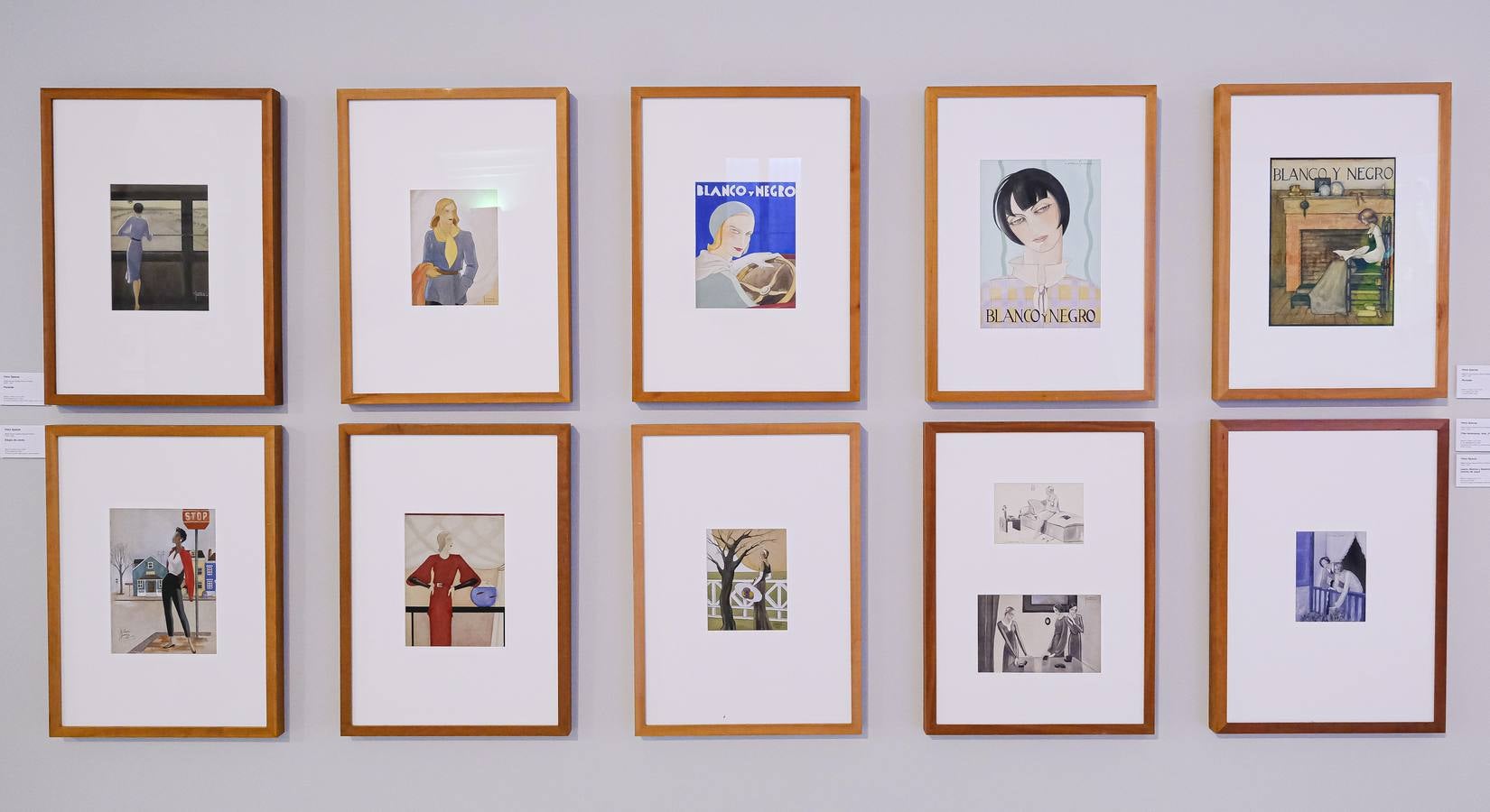 Exposición 'Dibujantas. Pioneras de la ilustración' en la Galería de ABC en Sevilla